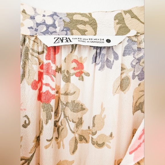 ZARA floral print dress - Picture 7 of 10